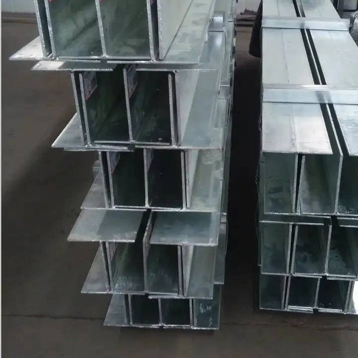 Q345 Corte laminado en caliente taladro soldado DIP en caliente galvanizado T Perfil Hierro Construcción Sección T Acero