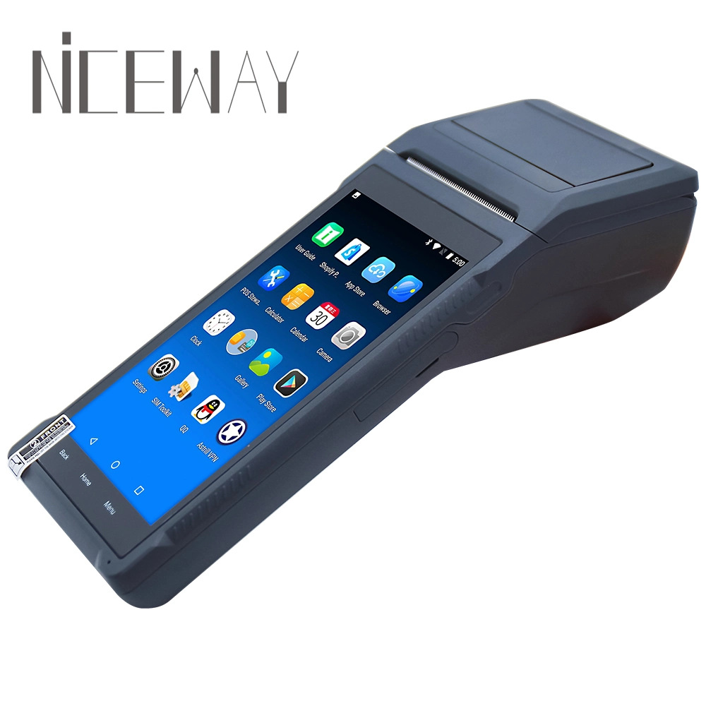 4G LTE Bluetooth 4.0 Multifunctional Data Intelligent Android POS Terminal Supporting Google