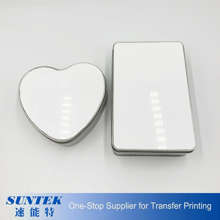 Hot Selling 2D Sublimation Square Shaped Metal Candy Tin Box