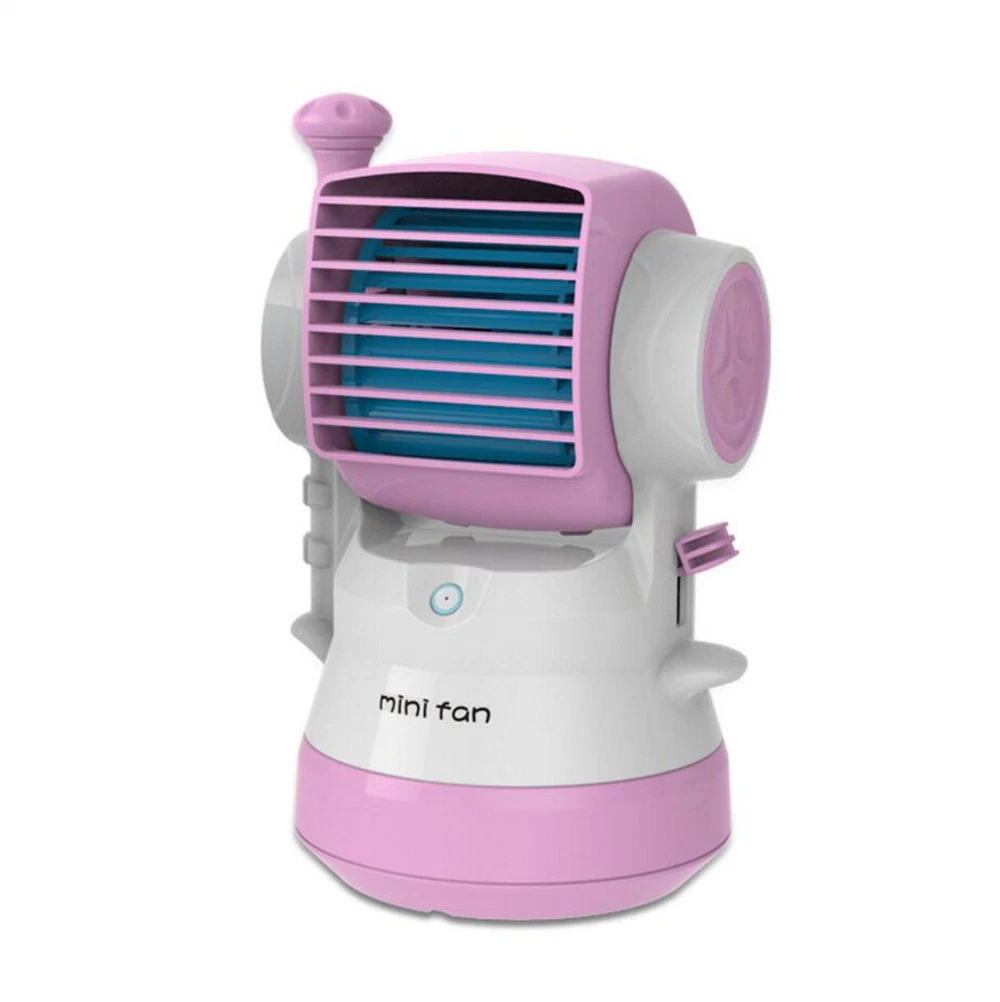 Mini ventilador portátil de pulverización de enfriamiento y humidificación