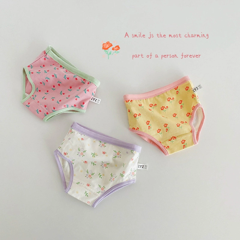 Multi-Colors Comfortable Children Baby Girl Cotton Underpants