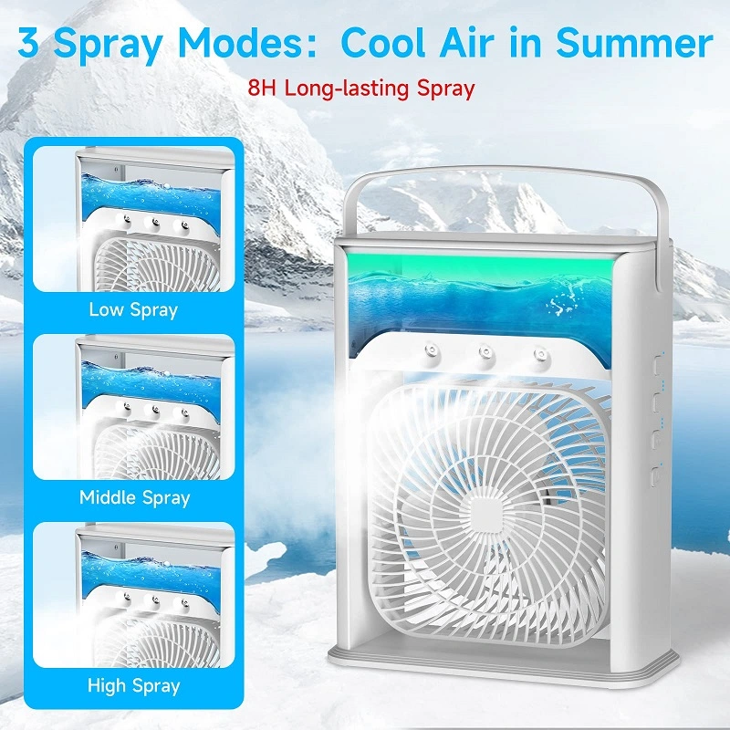 Hot Sale Aire acondicionado portátil AC Móvil con rotación de 360° Ventilador evaporador mini