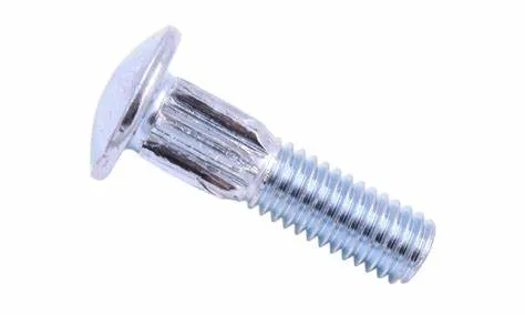 Gear Carbon Steel Grade 4.8 Slotted Rib Neck Garage Door Track Bolts