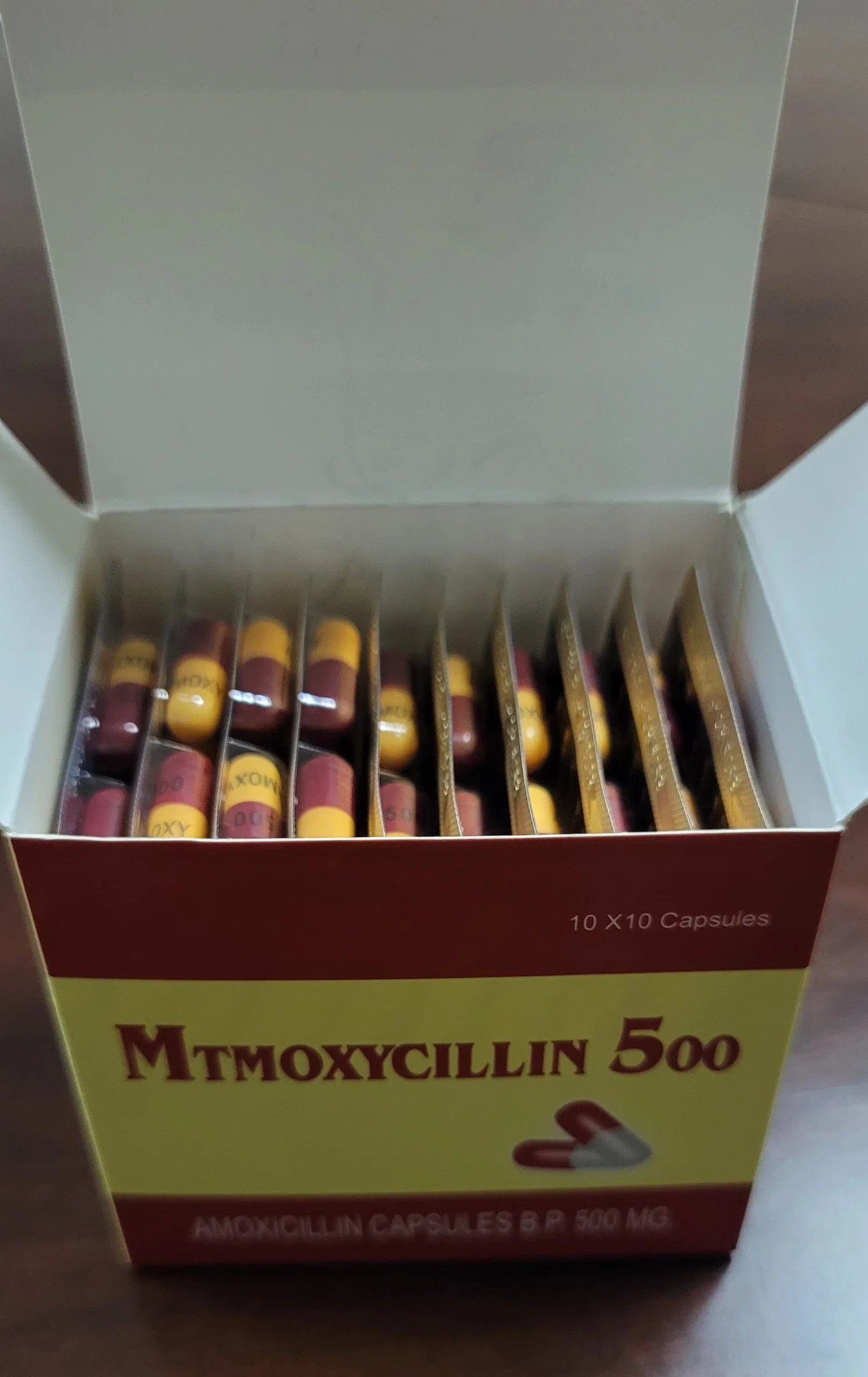 Amoxicillin Kapseln 500mg Western Medicine Pharmaceuticals
