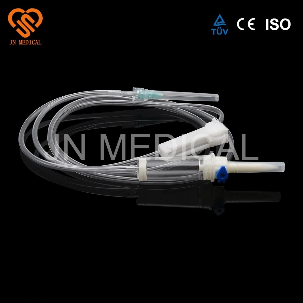 PVC Jn Infusion Set with 21g Needle Medical Device CE