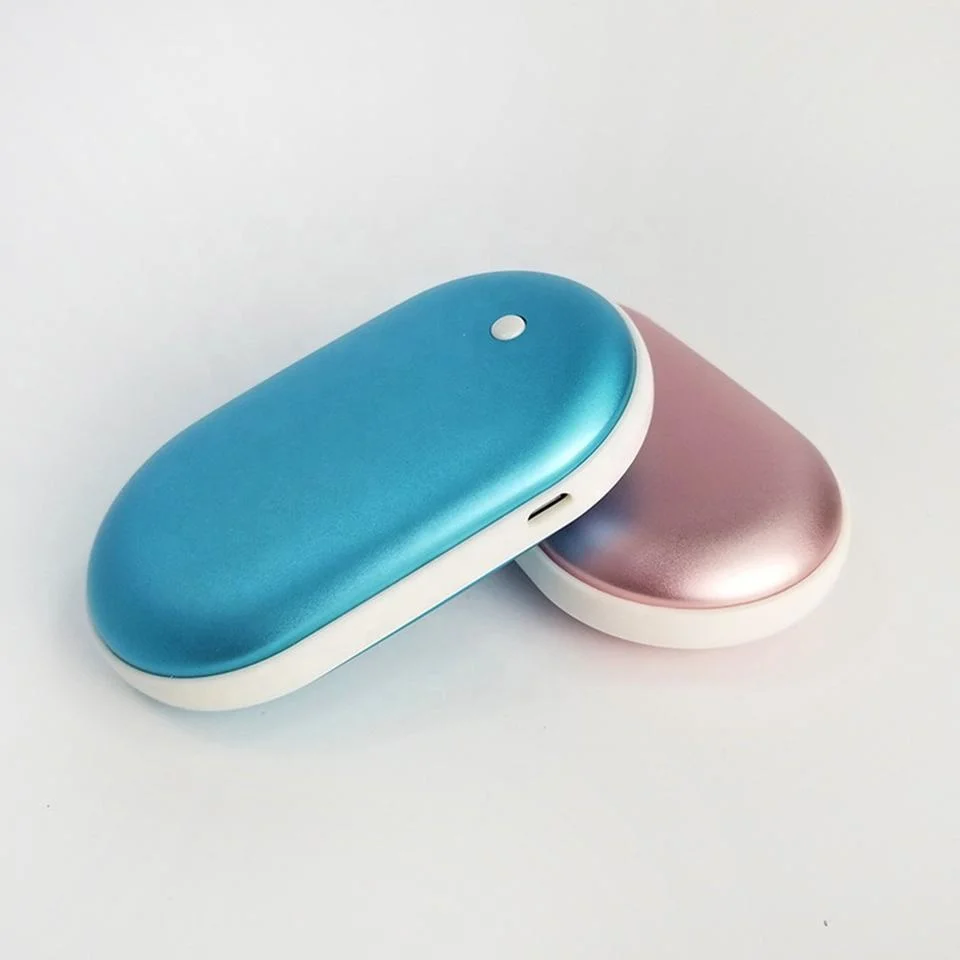 Winter Mini Hand Warmer Heating Pad Mobile Power USB Rechargeable