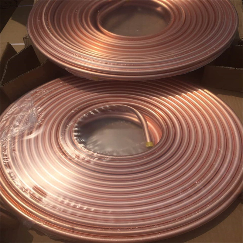 C95500 Air Conditioner Copper Scrap C83600 Pancake Coil مصنوع في جزء مكيف هواء الأنابيب النحاسي بأنبوب نحاسي في الصين