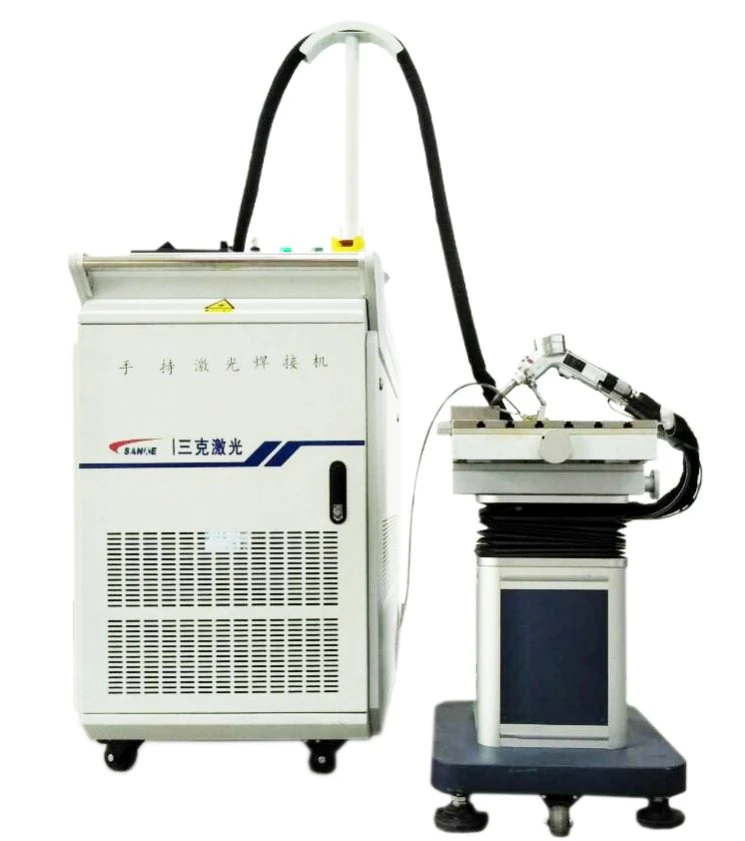 Machine de soudage laser portable à fibre pour pièces automobiles béryllium Cuivre