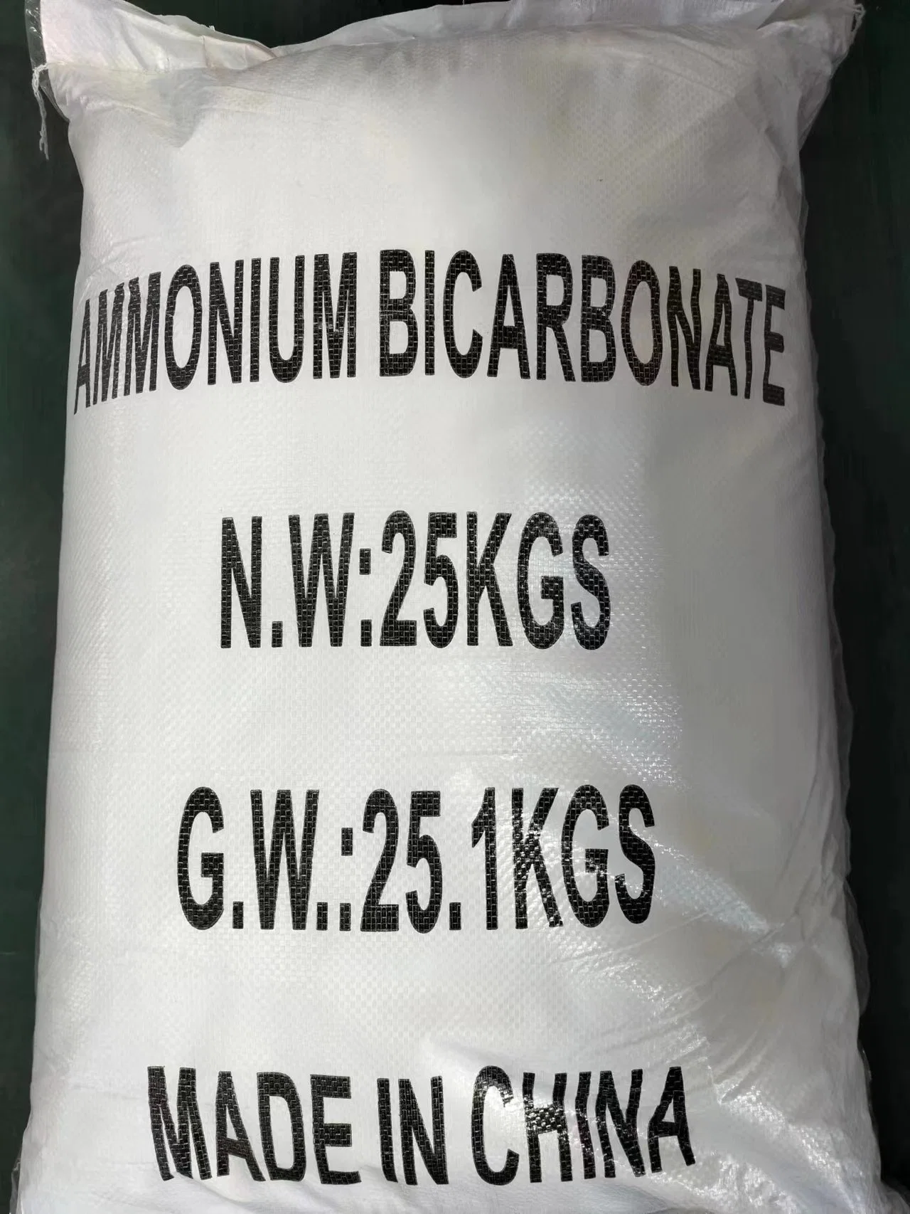 Ammonium Bicarbonate 99-100.5% Min 25 Kgs Packing Food Additive/Indusry Grade