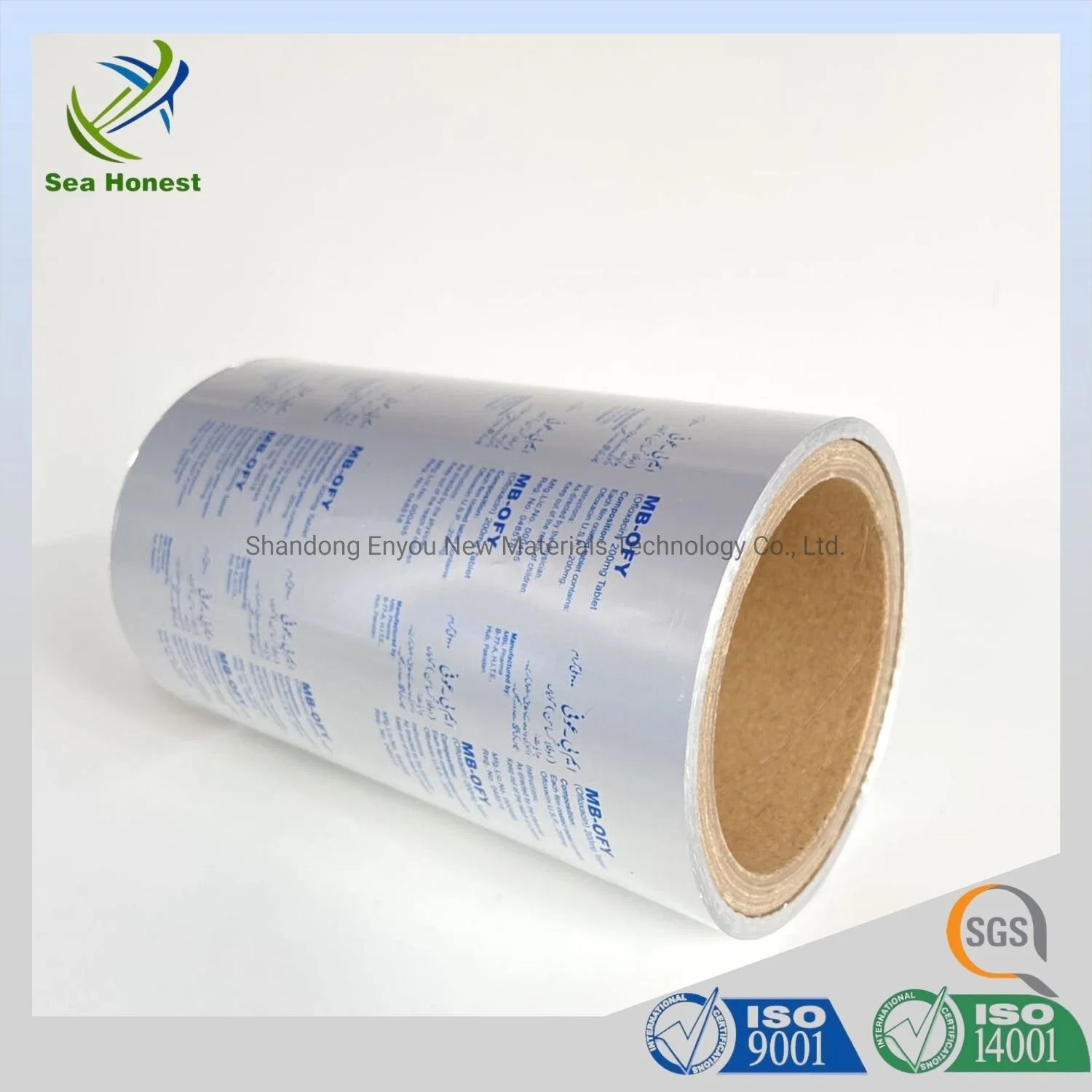 Blister Packing Pharmaceutical Packaging Aluminum Foil