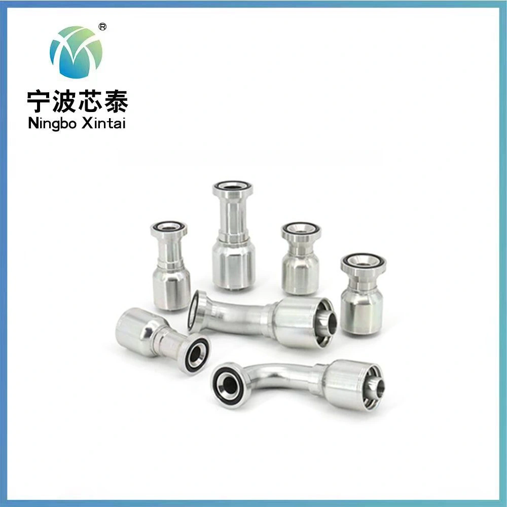 Factory Hot Selling OEM ODM Parker Parkrimp and Reuseable Hose End Carton/Stainless Steel Cross Tee Swivel Hydraulic Tube Crimp Fittings Custom