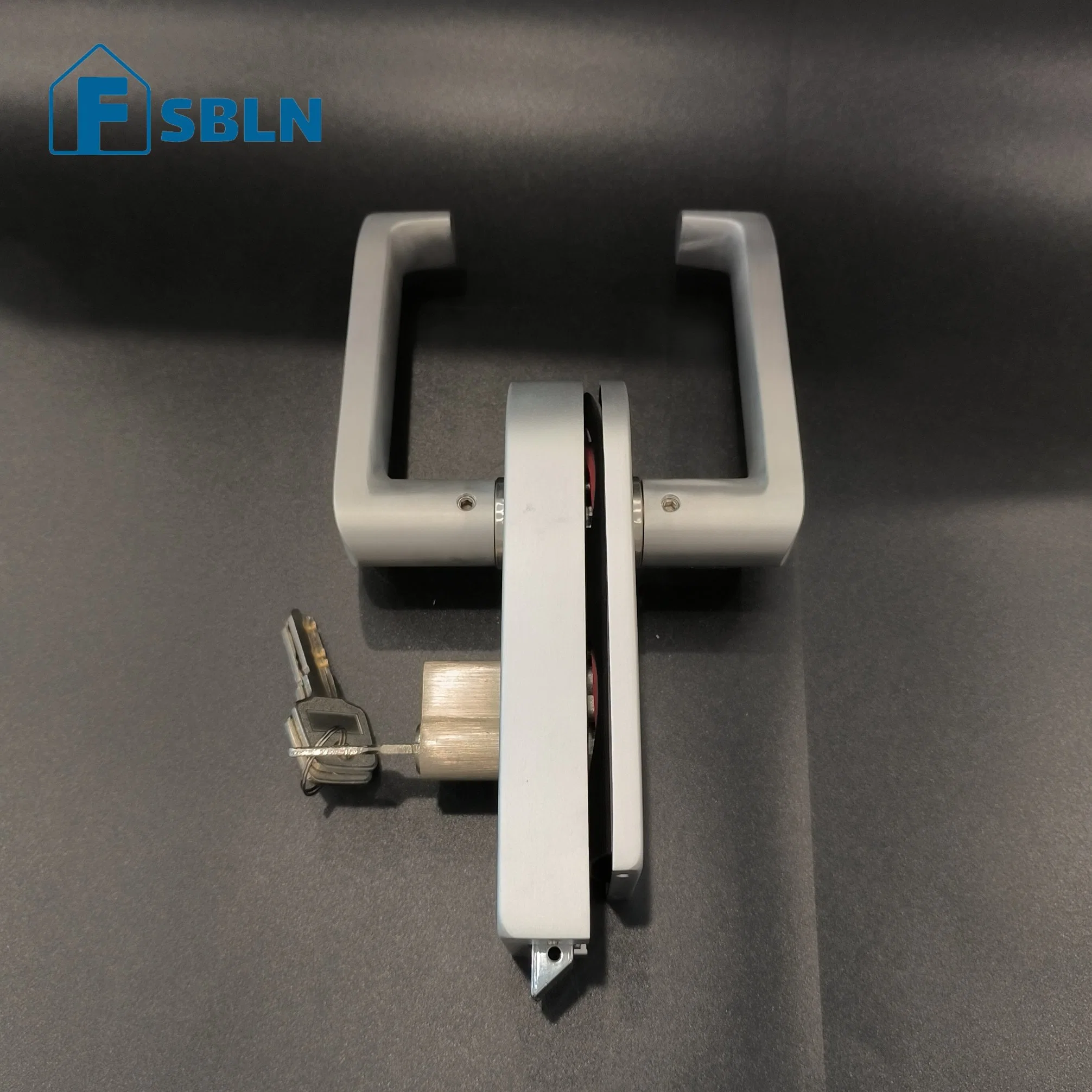 Bln Stainless Steel Glass Door Hardware with Fix Handle