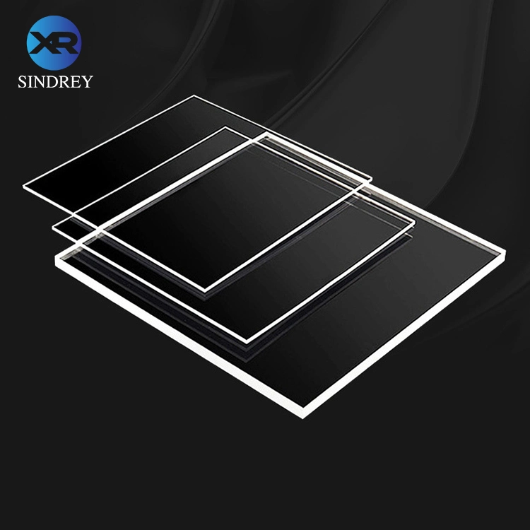 Plexiglass Sindrey 1220*2440mm en plastique 3mm 5mm feuille acrylique clair Présentoir