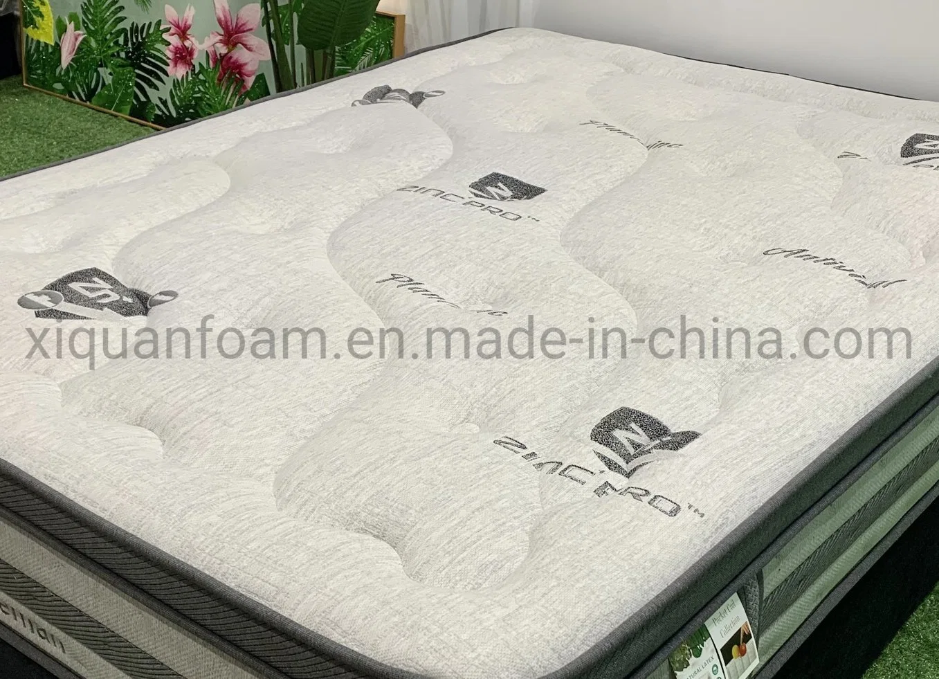 Matelas Flat Pack Pocket Spring Wholesale/Supplier matelas ferme Palette