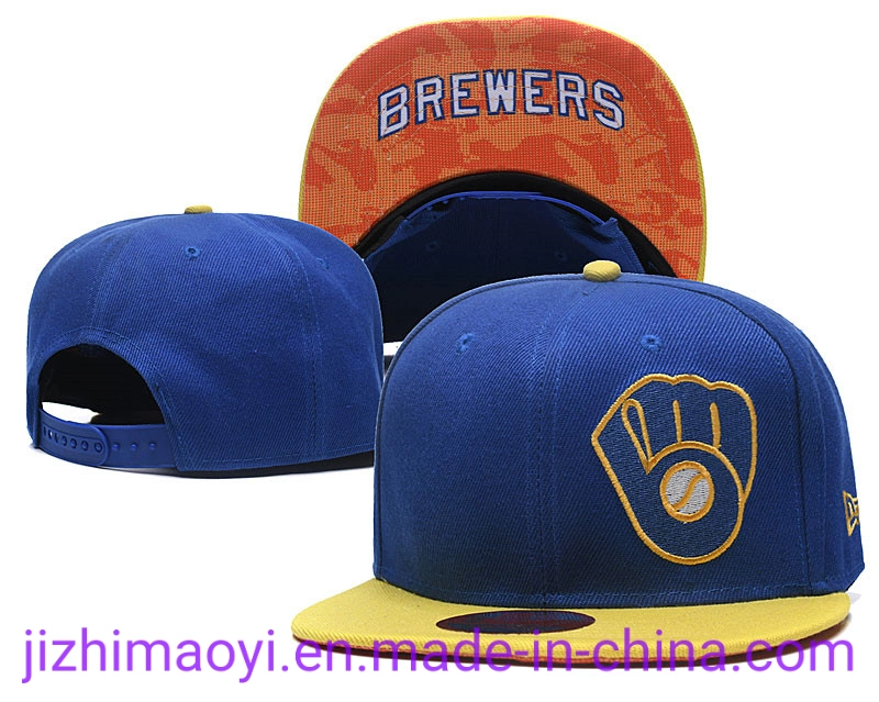 Wholesale/Supplier Men's Milwaukee Brewers New-Era Fashion Embroidery Baseball Snapback Sport Cap Hat