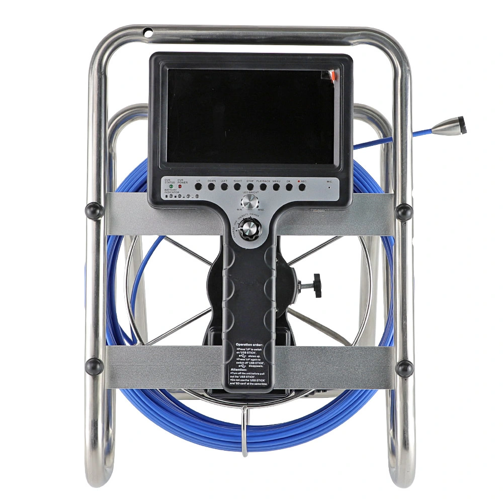 Easy Use Underground Pipeline Inspection Camera with Video Recording