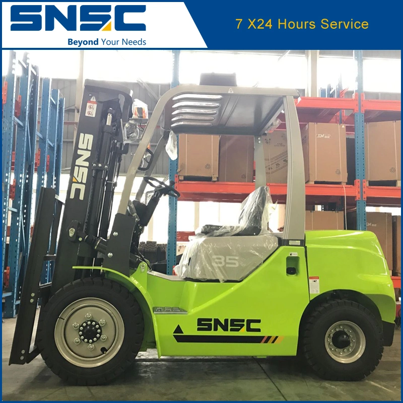 China Isuzu Engine Diesel Fork Lift 3.5 Tons