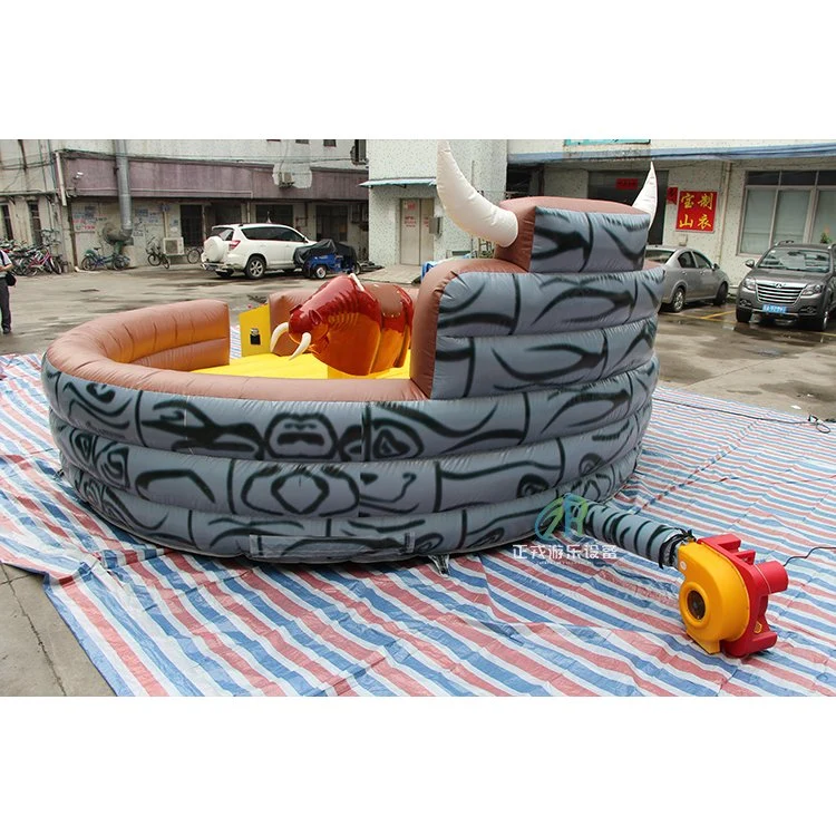 Fun Outdoor Games Inflatable Bullfighting Machine with Arena Mattress