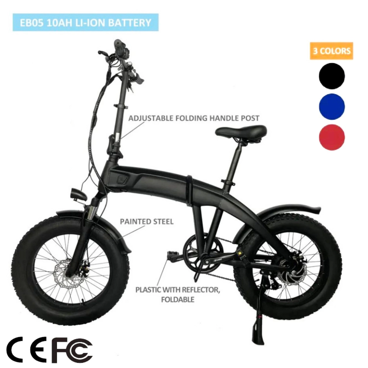 China Price Folding Electric Bicycle 800W 48V Electric City Bike Foldable E Bike