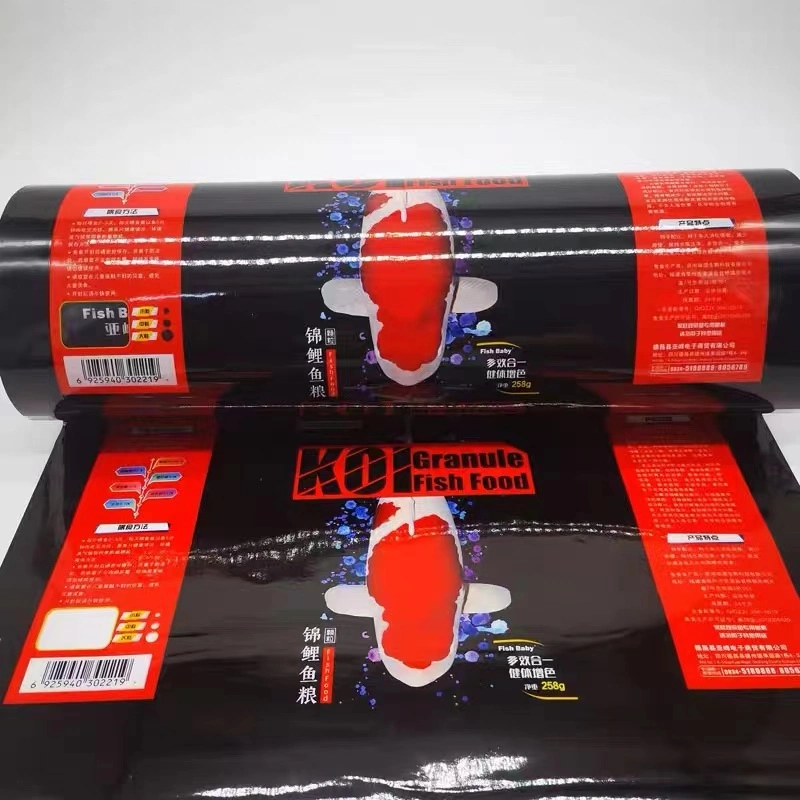 Custom Gravure Printing Waterproof Aluminum Foil Laminated Packaging Roll Film