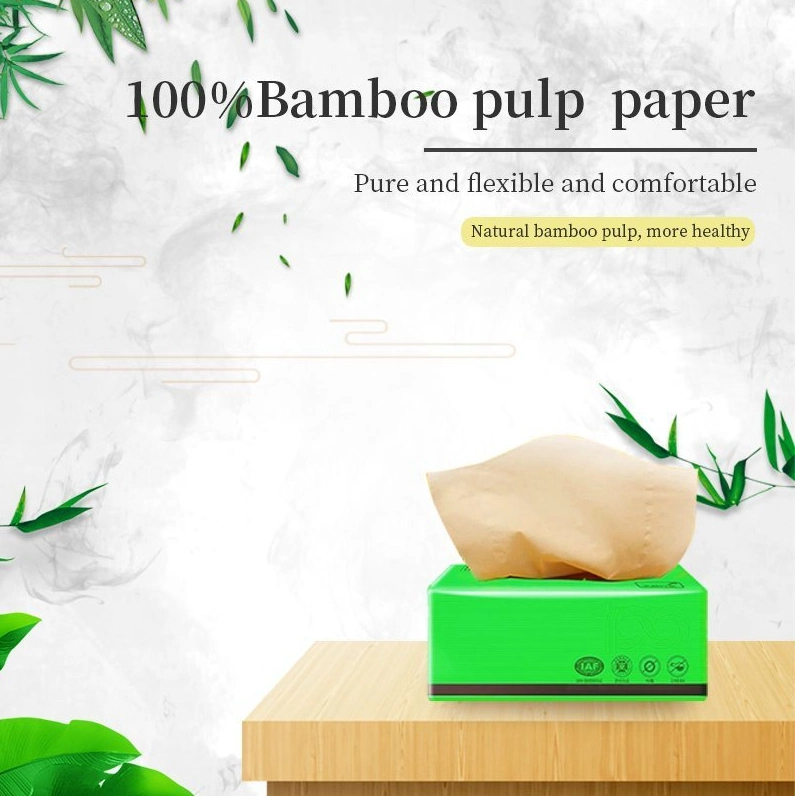 Facial Eco un pañuelo de papel -la mejor calidad y el 100% de la pulpa de bambú