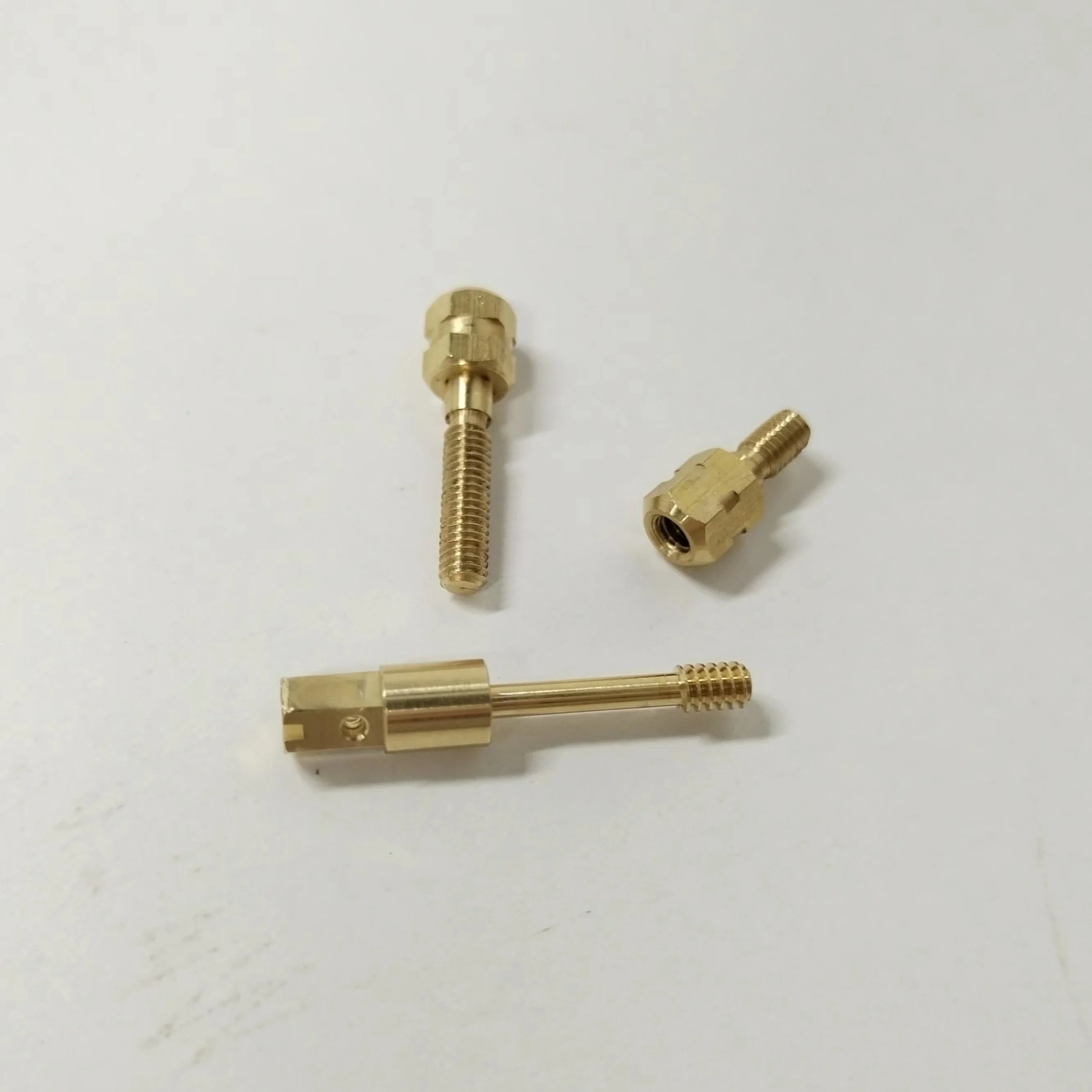 Splice Wire Auto Crimp Terminals Electrical CNC Machining/Turining Precision Brass Pogo Pins