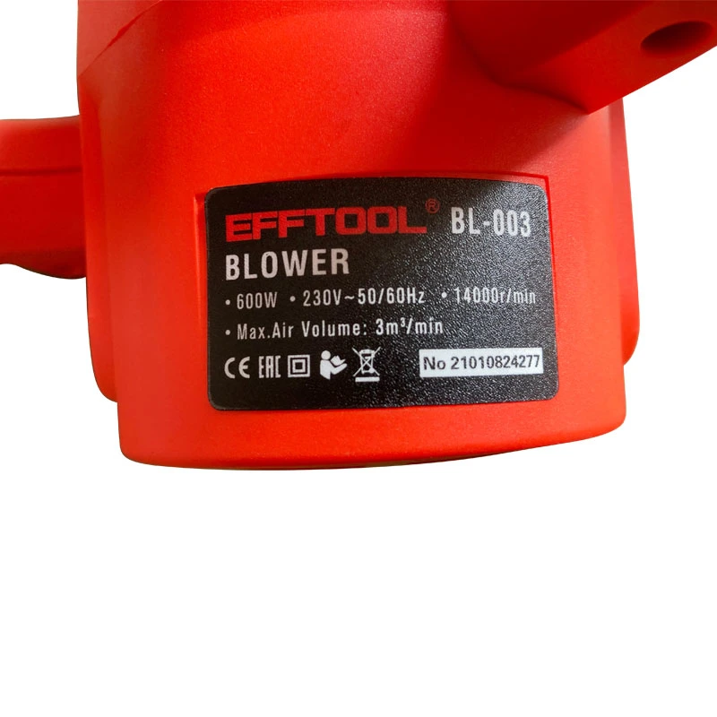 Hot Sale Efftool Blower Bl-003 Mini Blower 600W Powerful