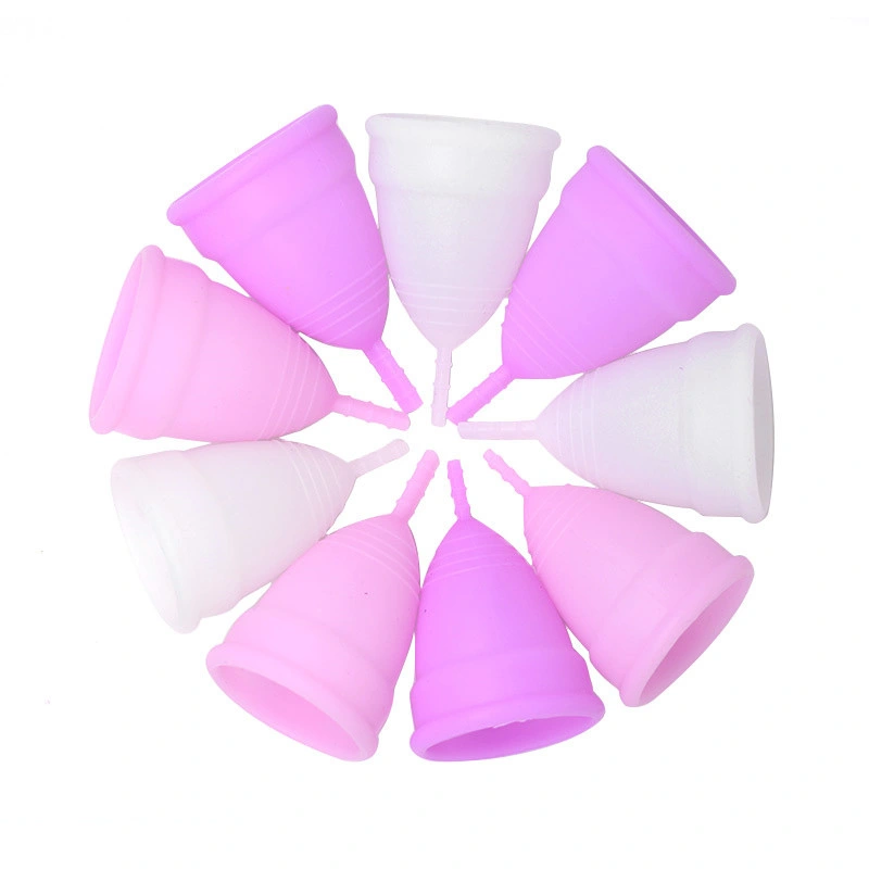 Anti Side Leakage Menstruation Period Medical Grade Silicone Menstrual Cup