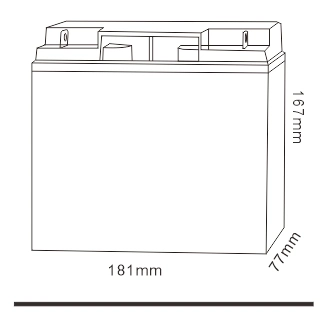 TCS hochwertiger SL12-20 Tiefrad AGM Elektroroller Solar-Bleiakku 12V 20ah