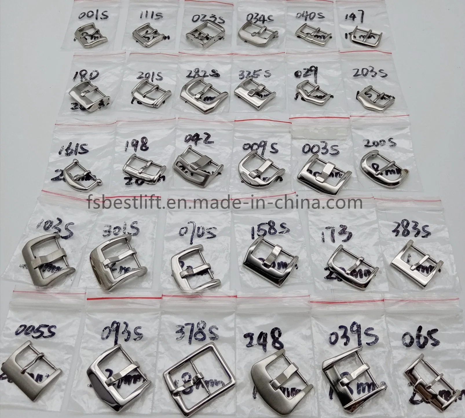 Stainless Steel Buckle Metal Buckle K023s Steel Color