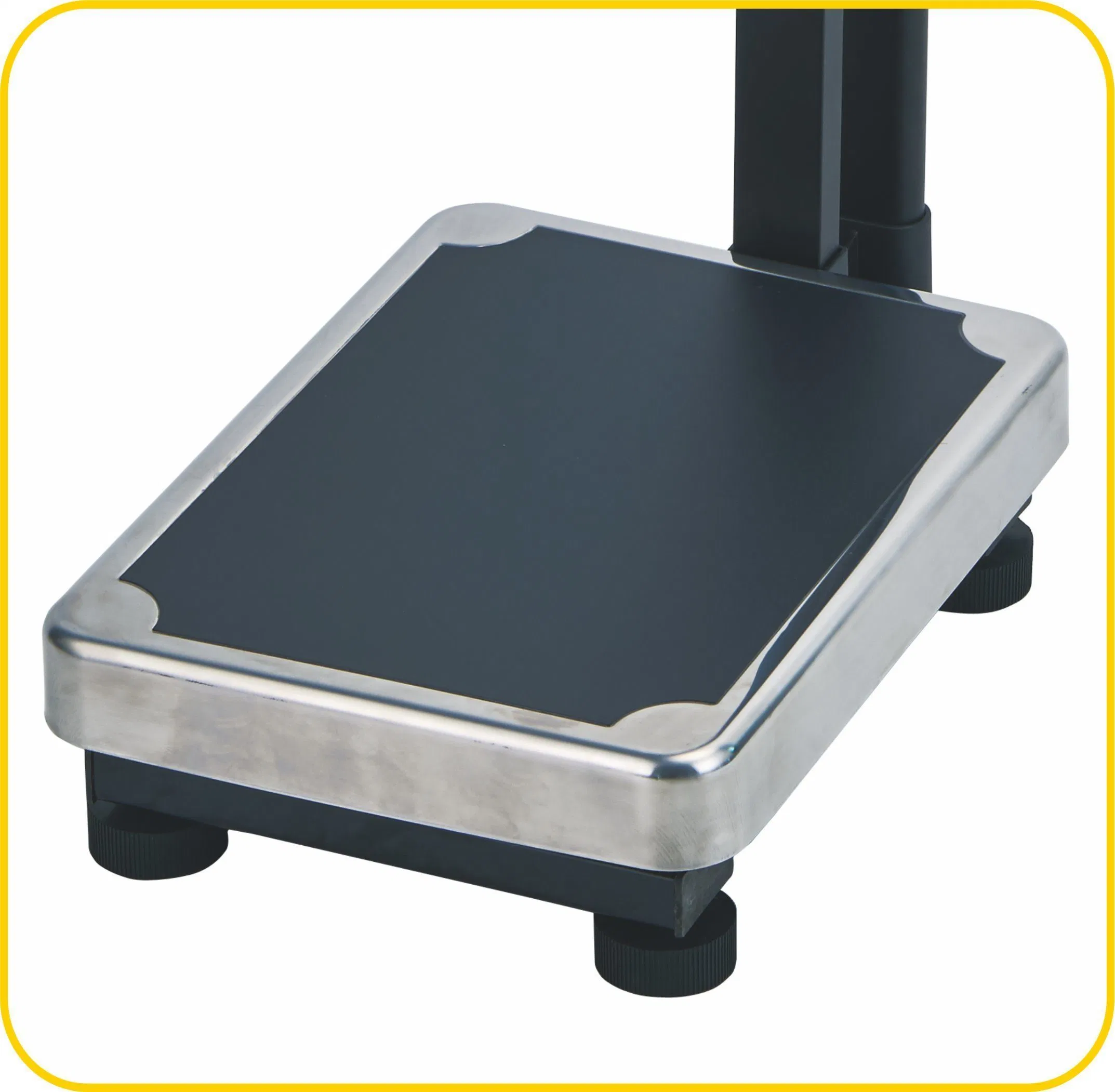 Electronic Weight Measure Platform Scale with Height Meter 200kg Capacity