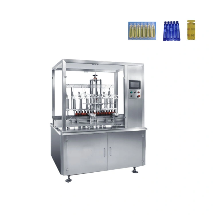 Cheap Production Line Automatic Pharmaceutical Cough Syrup Plastic Oral Liquid Filling Machine