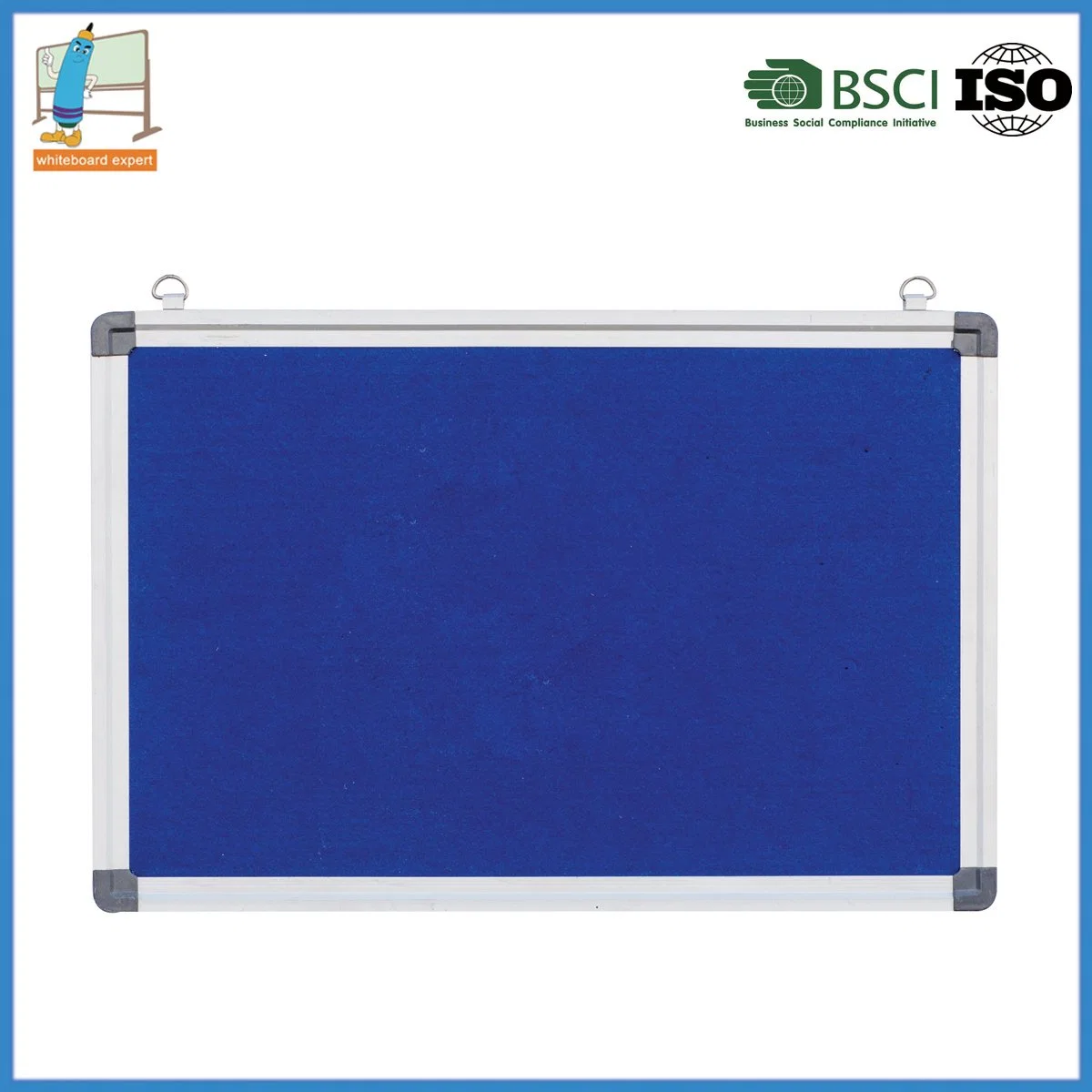 Office Supply Aluminum Frame Notice Board Felt Board Corkboard for School, Home and Office