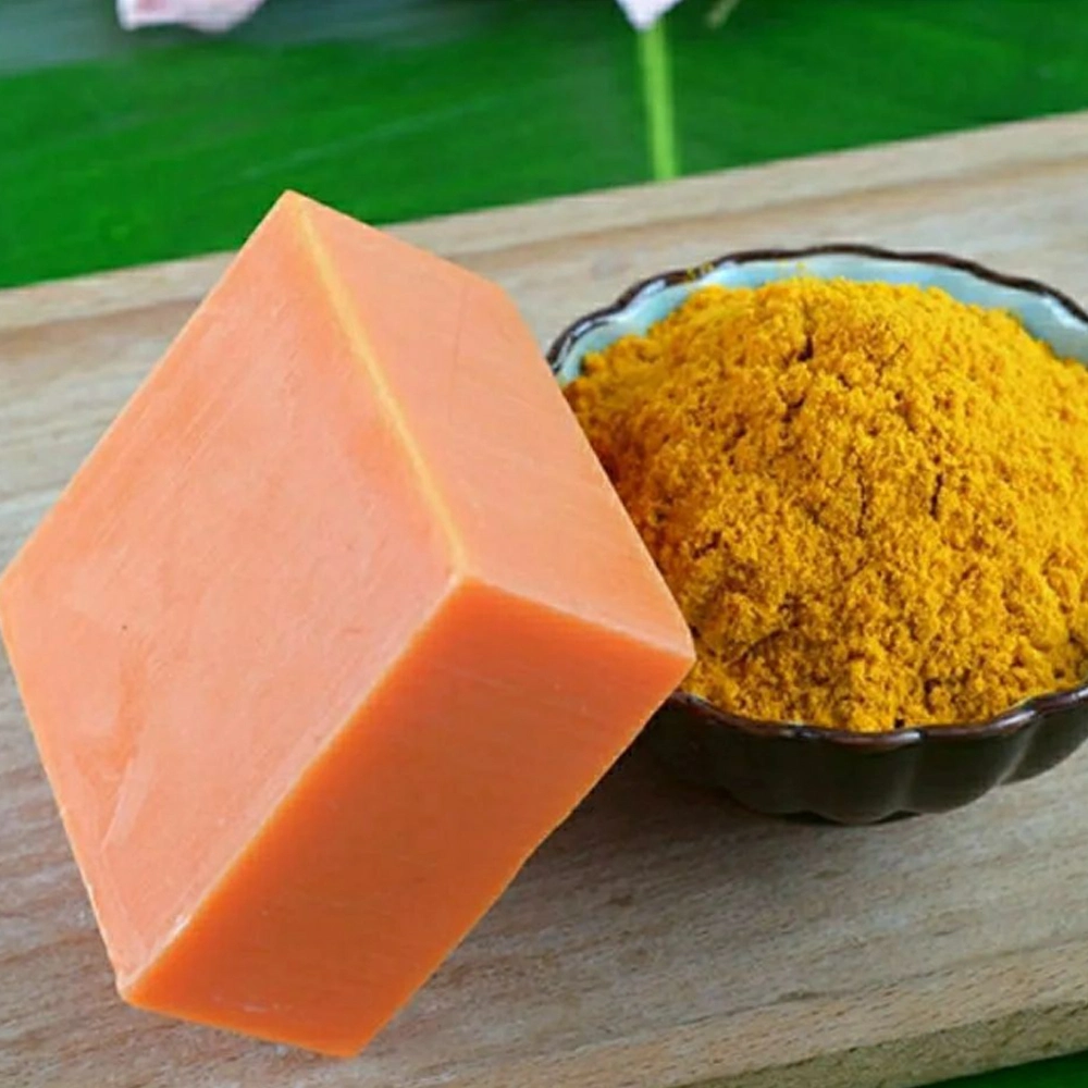 Wholesale/Supplier Herbal Ginger Turmeric Bath Soap Whitening Body Tumeric Turmeric Soap