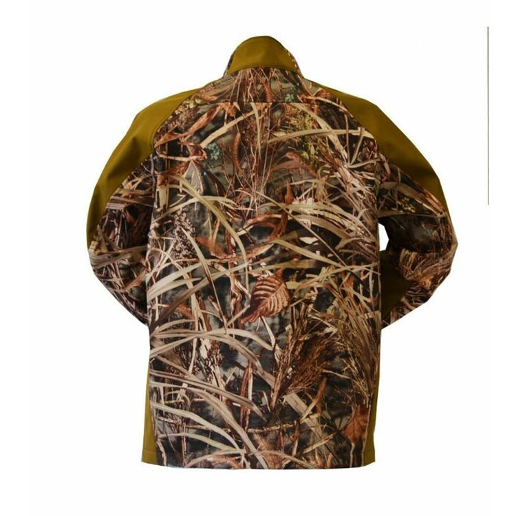 Mens Winter Camouflage Hunting Zip up Softshell Waterproof Jackets