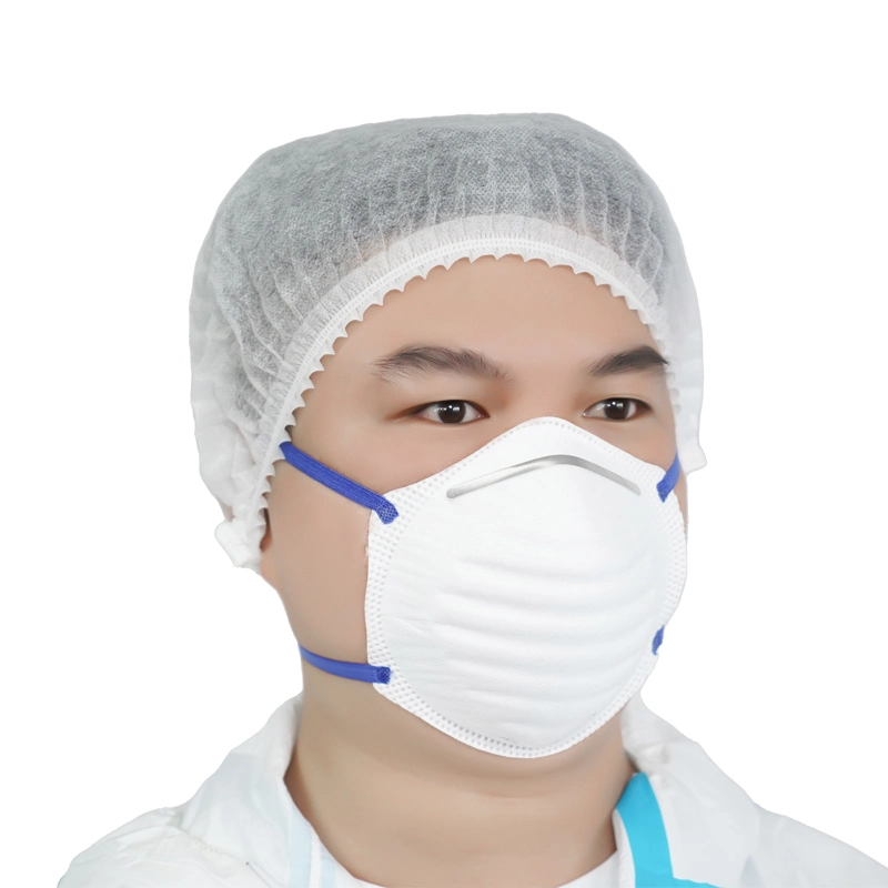 Disposable FF1 FFP2 Respirator Particulate Filtering Half Mask for Personsal Protection for Workers