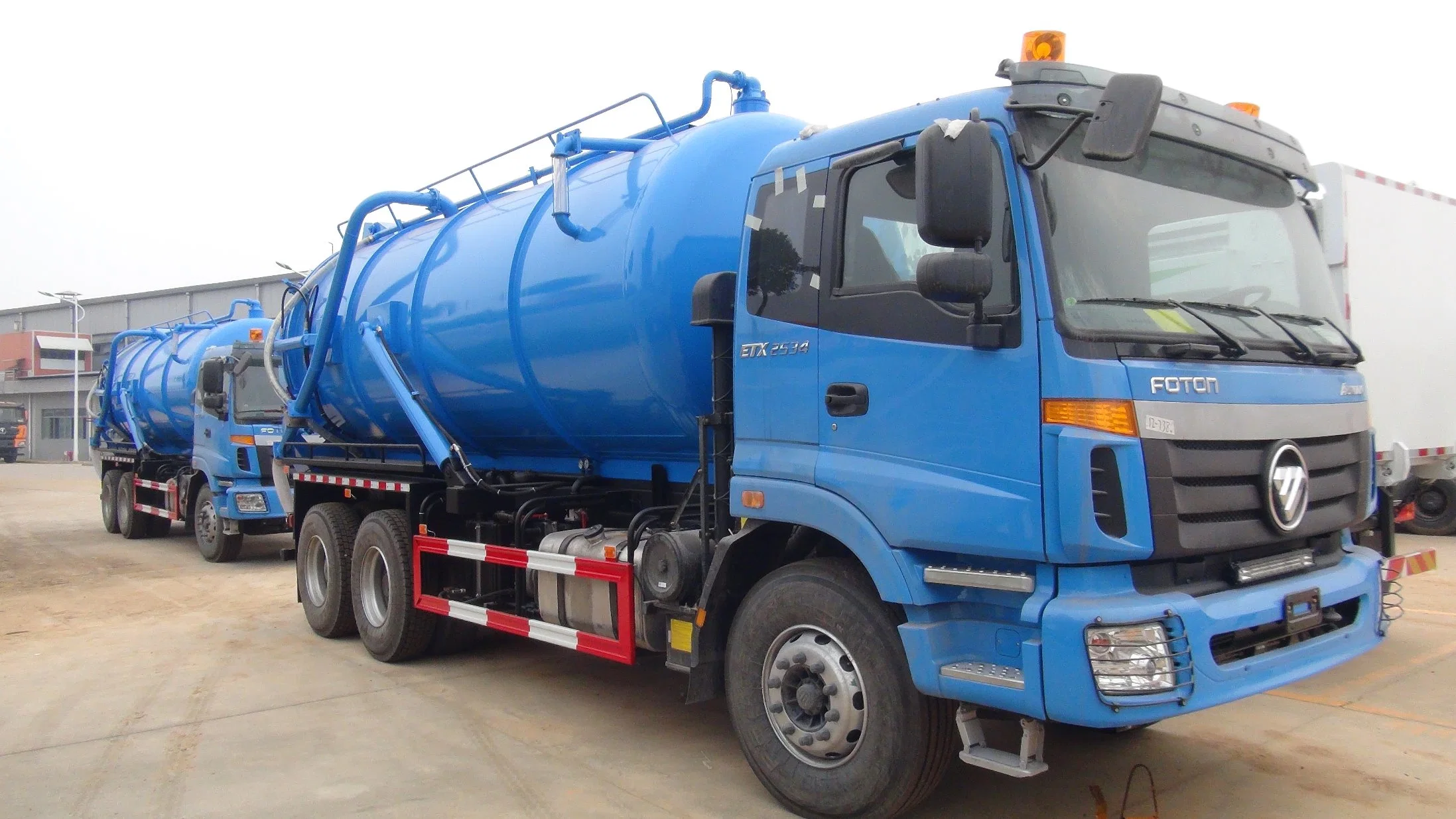 Futian 20cbm Sewage Vacuum Suction Truck