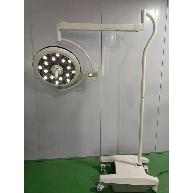 Schattenlose OP-Lampen Veterinär Medical Portable Light LED Mobile Betriebslampe Kaltlicht