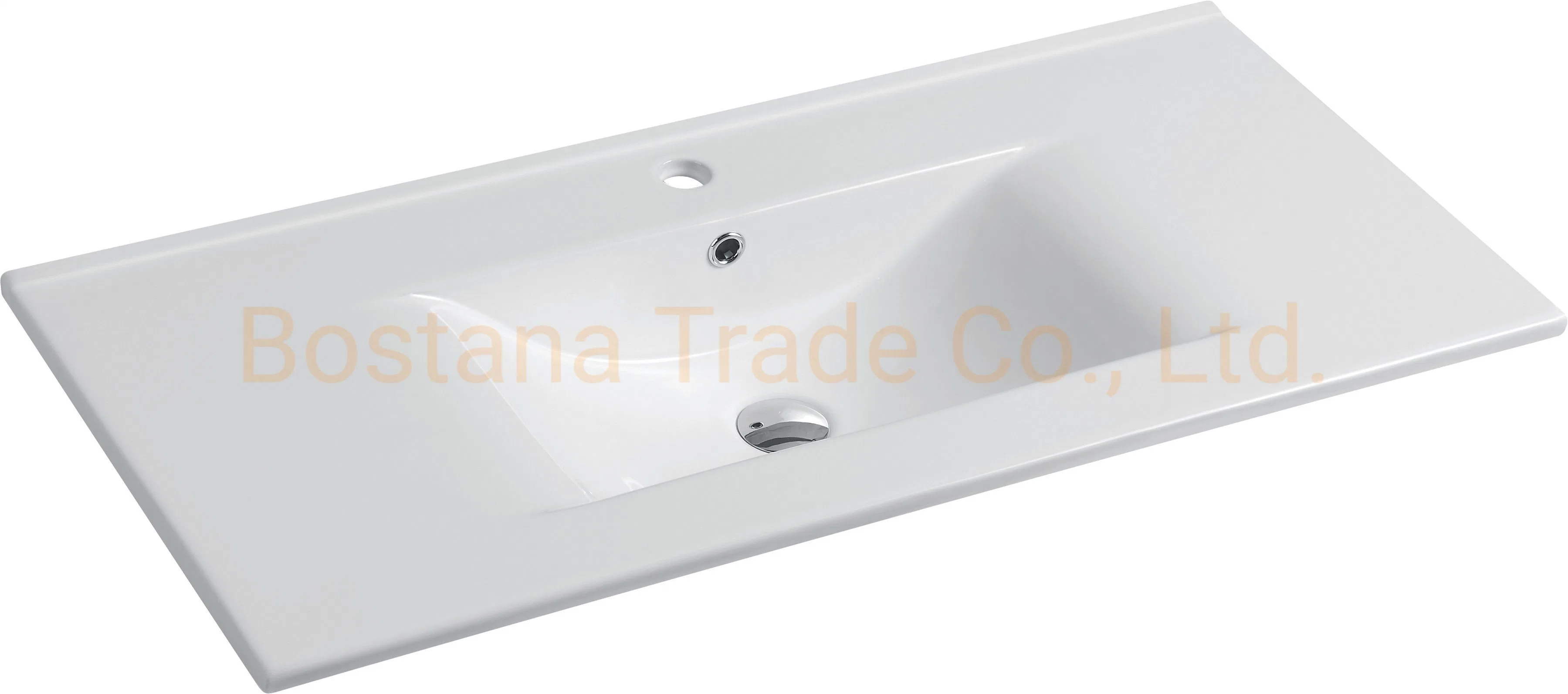 Wholesale/Supplier Rectangular Kitchen Ceramic Cabinet Bathroom Basin Sink