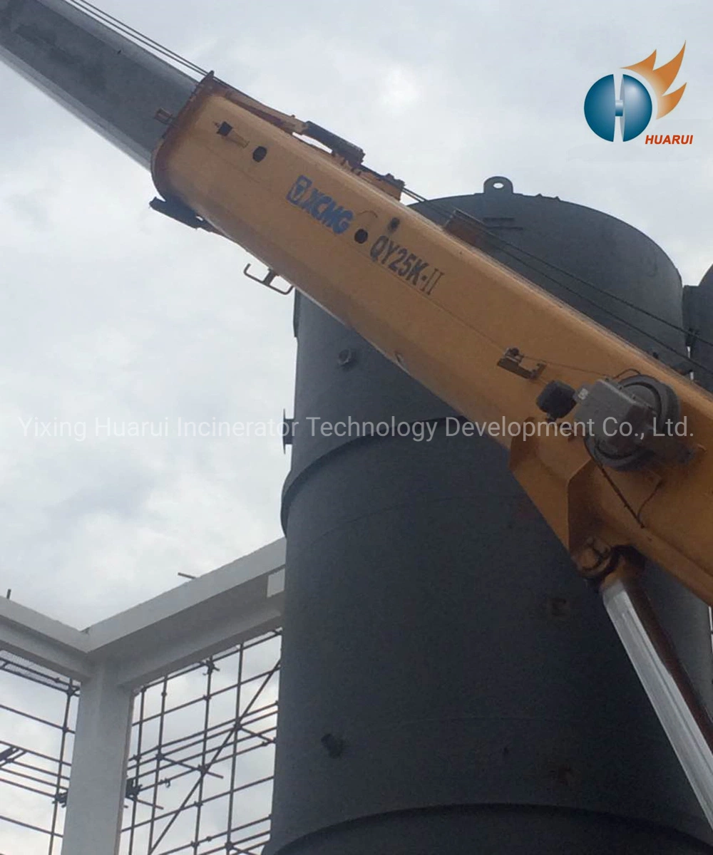 Harmless Gas and Liquid Waste Burning Incinerator Waste Management