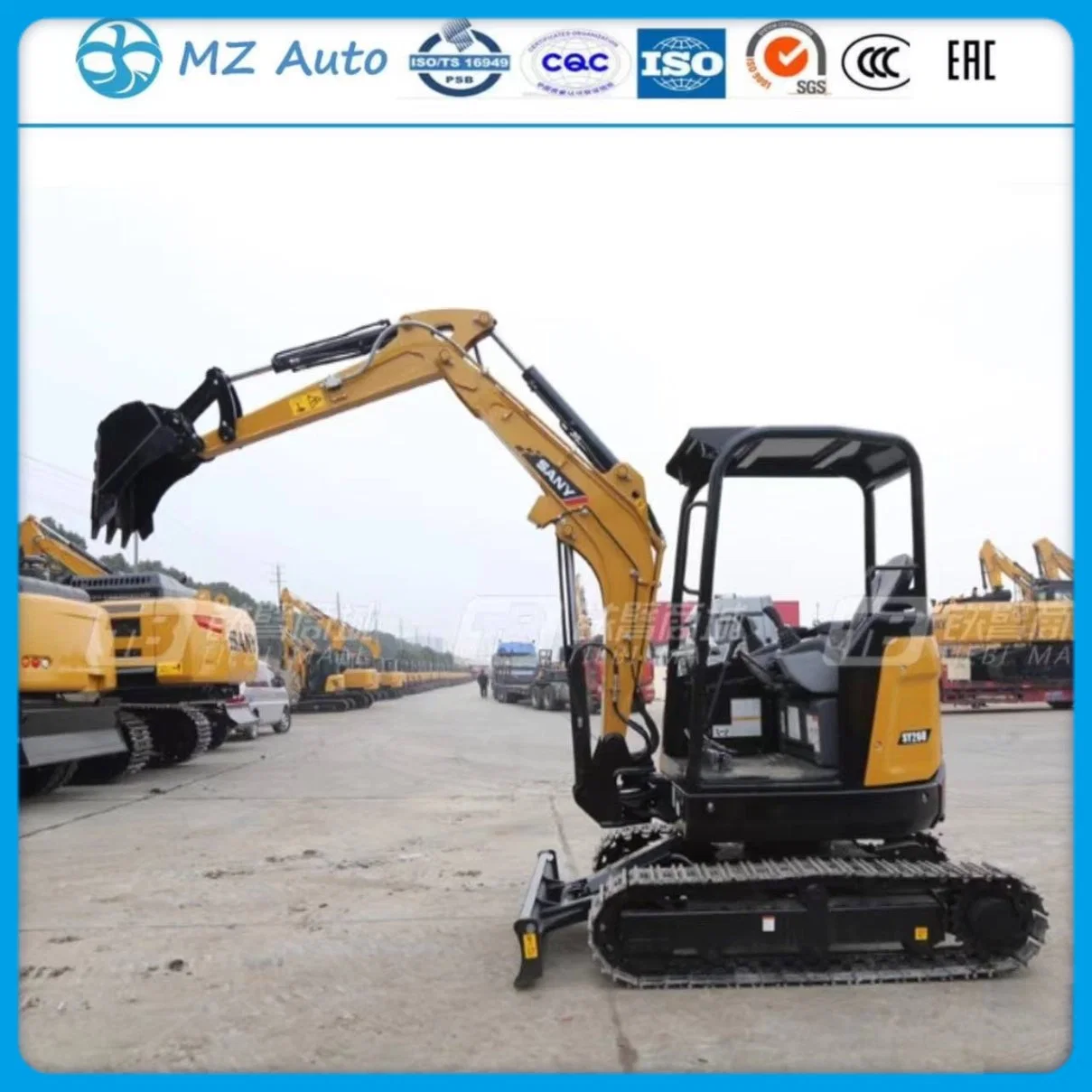 Neu/gebraucht Sy26u Sy35u Sy50u Mini Bagger hergestellt in China Construction Maschinen