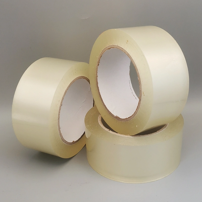 High Adhesive Good Quality Transparent 2 Inch Coated Acrylic Adhesive for Carton Sealing Packing Package Tape