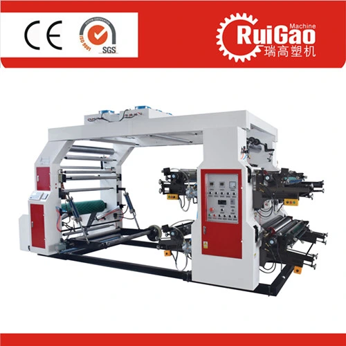 Four Ciolor Woven Bag Flexo Printer Printing Equipment