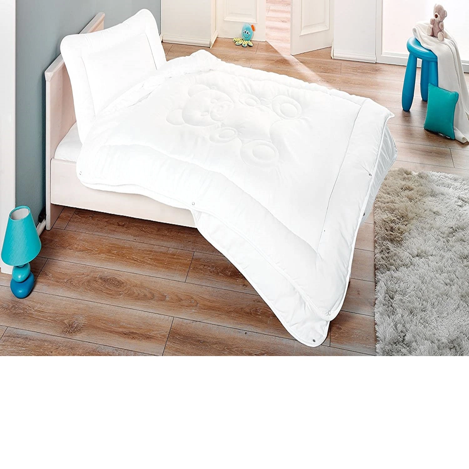 Bedding Set Modern Nordic Style Duvet Set Comfortable Quilt Comforter for Kids Home Textiles