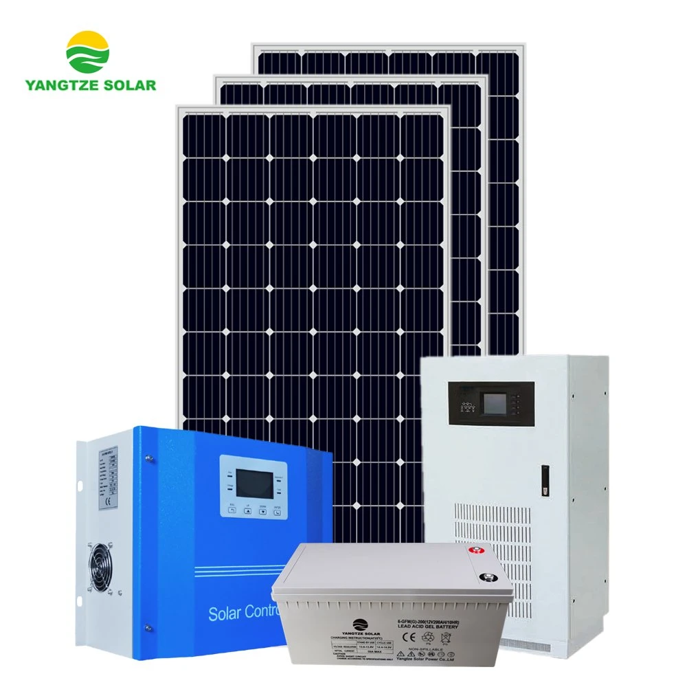 Yangtze 10kw Solar Power Wasserpumpensystem für Bewässerung 10kw Off Grid Solarzellen