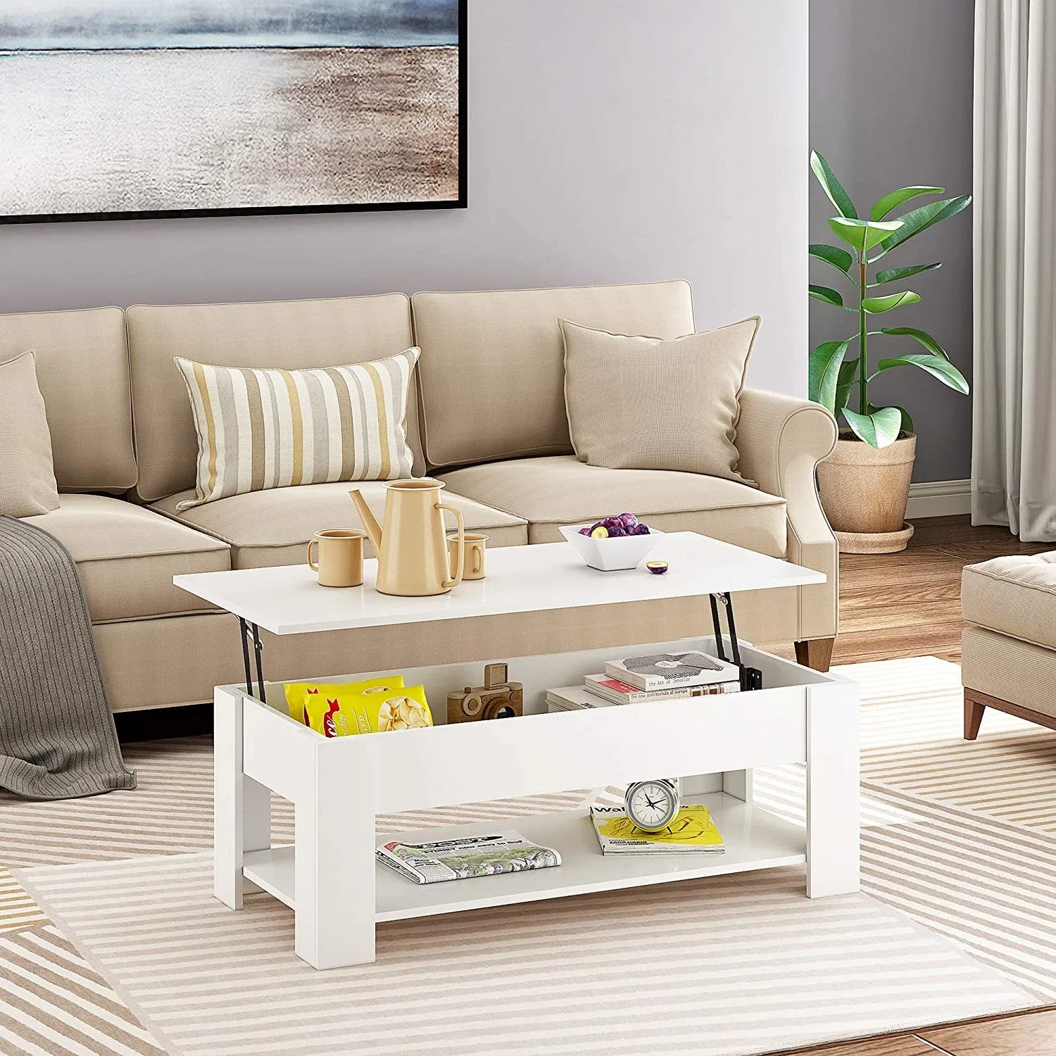 Modern Hotel Home Bedroom Coffee Table Wooden Side Table Living Room Furniture