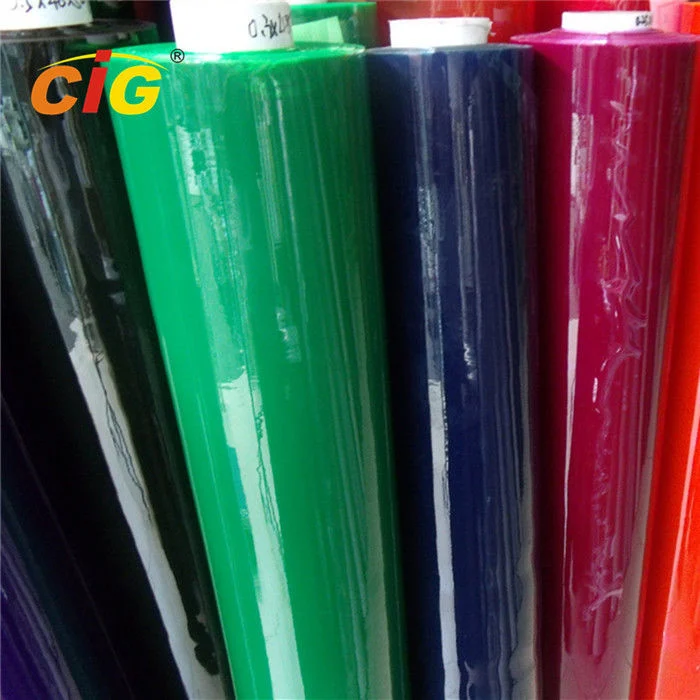 Transparent Colorful Transparent PVC Film Super Clear