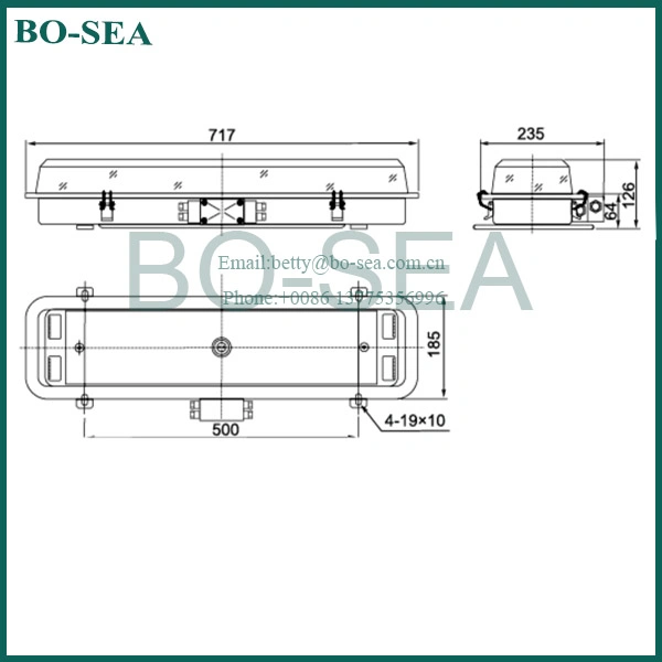 Jcy26-2ef Ship Fluorescent Light Fluorescent Lamp