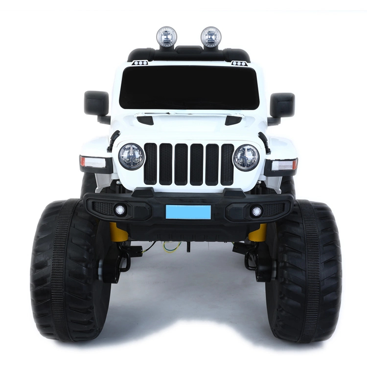 High quality/High cost performance  Double Doors Four-Wheel Suspension off-Road Tires Electric Cars for Kids 2.4G R/C Battery Baby Ride on Cars