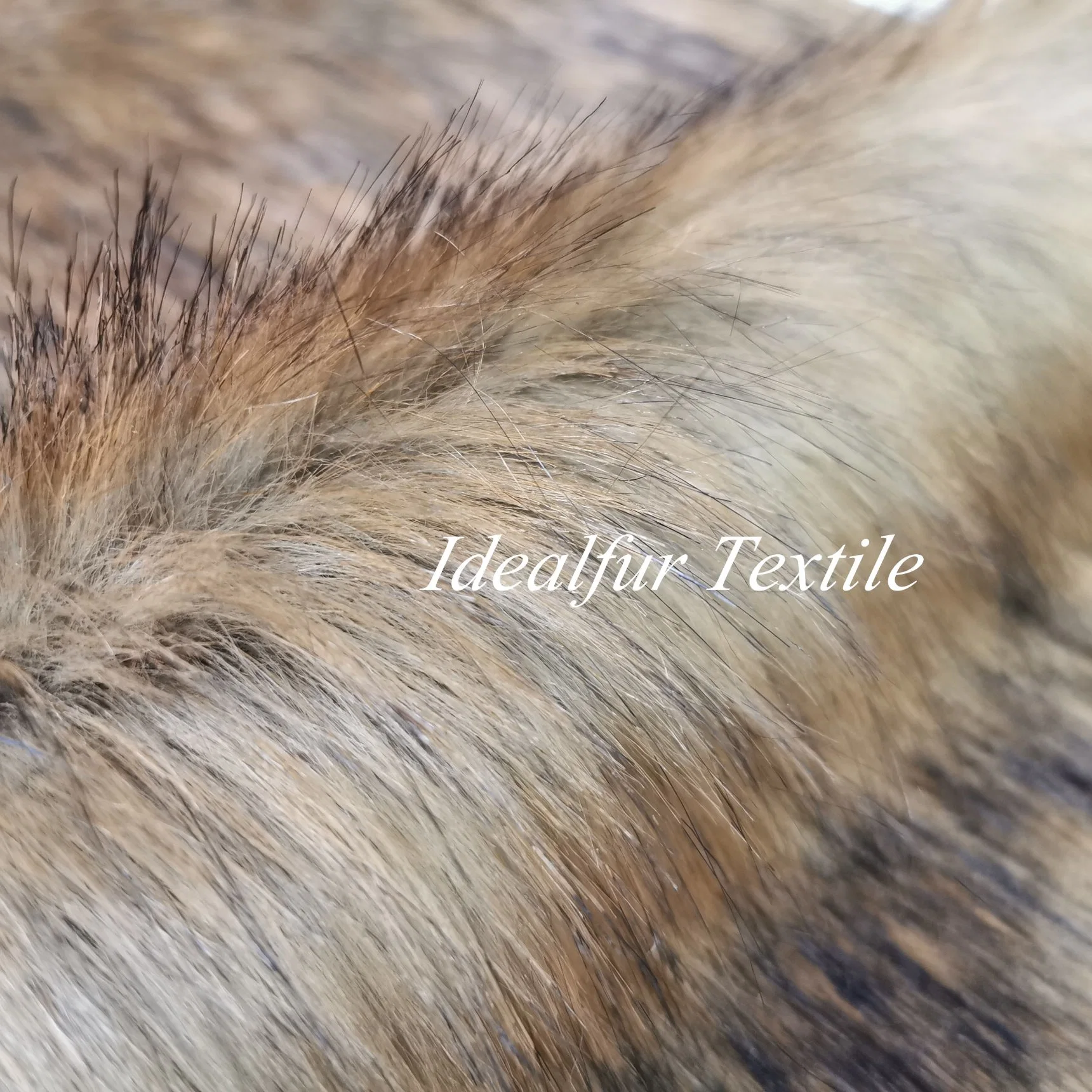 Fashion Super Soft Long Plain Colour Fake Fox Fur Fabric for Garment